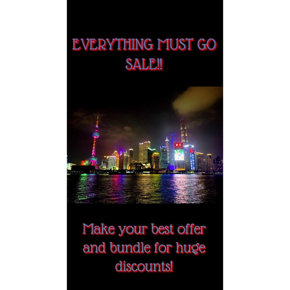 EVERYTHING MUST GO!